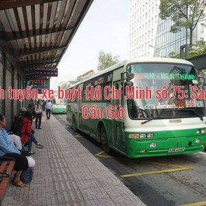 Lộ trình tuyến xe buýt Hồ Chí Minh số 75: Sài Gòn – Cần Giờ