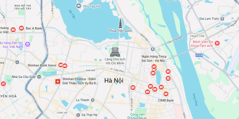 Maps Ngan Hang